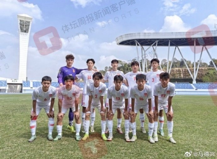  鄧捷夫、賈偉偉各入一球，U17國(guó)少0-2不敵07年齡段精英訓(xùn)練營(yíng)